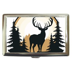 Deer Wildlife Nature Cigarette Money Case by Sarkoni