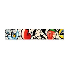 Art Book Gang Crazy Graffiti Supreme Work Premium Plush Fleece Scarf (mini) by Bedest