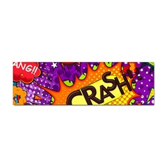 Crash Bang Adventure Time Art Boom Graffiti Sticker (bumper) by Bedest