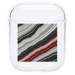 Dessert road  Pattern  all over print design Hard PC AirPods 1/2 Case Front