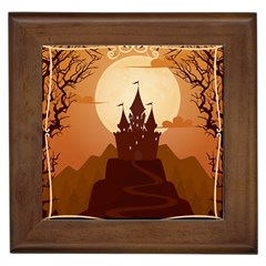 Beautiful Castle Framed Tile by Hannah976