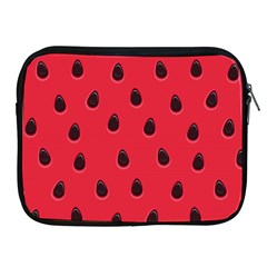 Seamless Watermelon Surface Texture Apple Ipad 2/3/4 Zipper Cases by Hannah976