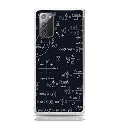 Mathematical Seamless Pattern With Geometric Shapes Formulas Samsung Galaxy Note 20 Tpu Uv Case by Hannah976