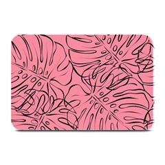 Pink Monstera Plate Mats by ConteMonfrey