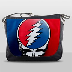 Grateful Dead Big Skull Messenger Bag by Bedest