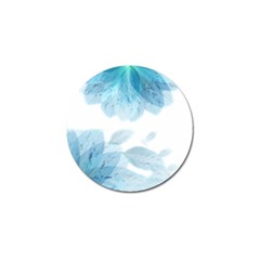 Blue-flower Golf Ball Marker by saad11