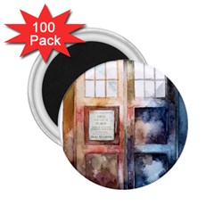 Tardis Doctor Who 2 25  Magnets (100 Pack) 