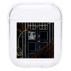 Tardis Doctor Who Magic Travel Macine Fantasy Hard Pc Airpods 1/2 Case by Cendanart