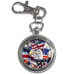 United States Of America Images Independence Day Key Chain Watches by Ket1n9