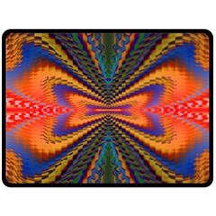 Casanova Abstract Art-colors Cool Druffix Flower Freaky Trippy Two Sides Fleece Blanket (large) by Ket1n9