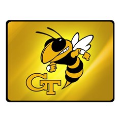 Georgia Institute Of Technology Ga Tech Two Sides Fleece Blanket (small) by Ket1n9