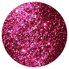 Pink Glitter Round Trivet by Hannah976