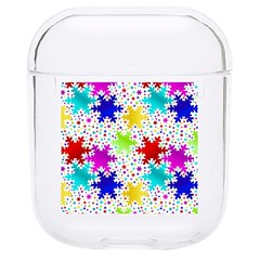 Snowflake Pattern Repeated Hard Pc Airpods 1/2 Case by Hannah976