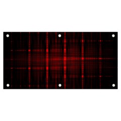 Black And Red Backgrounds Banner And Sign 6  X 3  by Hannah976