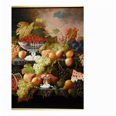 Abundance Of Fruit Severin Roesen Small Garden Flag (two Sides) by Hannah976