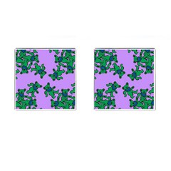 Grateful Dead Bears Cufflinks (square) by Cendanart