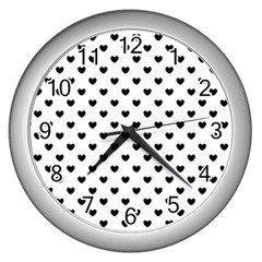 Love  Wall Clock (silver) by saad11