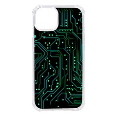 Circuits Circuit Board Green Iphone 14 Tpu Uv Print Case by Ndabl3x