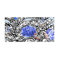 Blue Roses Yoga Headband by CoolDesigns