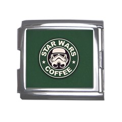 Stormtrooper Coffee Mega Link Italian Charm (18mm) by Cendanart