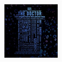 Doctor Who Tardis Medium Glasses Cloth (2 Sides) by Cendanart