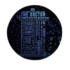 Doctor Who Tardis Mini Round Pill Box (pack Of 5) by Cendanart