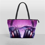 Headphones Sound Audio Music Radio Classic Shoulder Handbag Front