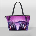 Headphones Sound Audio Music Radio Classic Shoulder Handbag Back