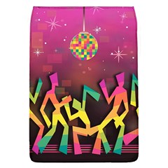 Dancing Colorful Disco Removable Flap Cover (l) by Bajindul