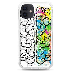 Brain Mind Psychology Idea Drawing Short Overalls Iphone 12 Mini Tpu Uv Print Case	 by Azkajaya