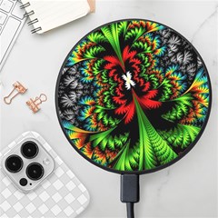 Kaleidoscopic Tropic Wireless Fast Charger(black) by Grandong