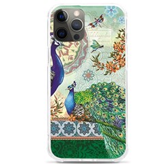 Royal Peacock Feather Art Fantasy Iphone 12 Pro Max Tpu Uv Print Case by Cemarart