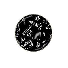 Knowledge Drawing Education Science Hat Clip Ball Marker by Proyonanggan