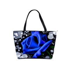 Blue Rose Bloom Blossom Classic Shoulder Handbag by Proyonanggan