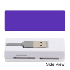 Ultra Violet Purple Memory Card Reader (stick) by bruzer