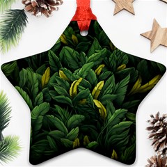 Banana Leaves Ornament (star)