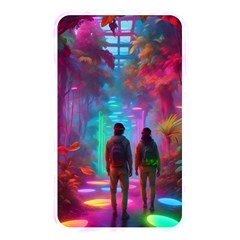 Virtual Reality Neon Jungle Memory Card Reader (rectangular) by stine1