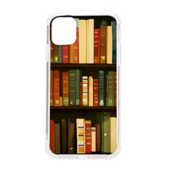 Books Bookshelves Library Fantasy Apothecary Book Nook Literature Study Iphone 11 Tpu Uv Print Case by Grandong