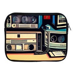 Radios Tech Technology Music Vintage Antique Old Apple Ipad 2/3/4 Zipper Cases by Grandong