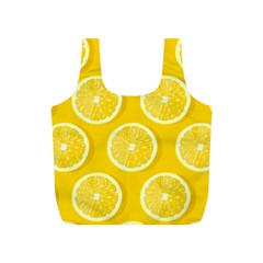 Lemon Fruits Slice Seamless Pattern Full Print Recycle Bag (s) by Apen