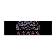 Chartres Cathedral Notre Dame De Paris Stained Glass Sticker Bumper (10 Pack) by Maspions