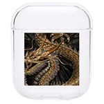 Fantasy Dragon Pentagram Hard PC AirPods 1/2 Case Front