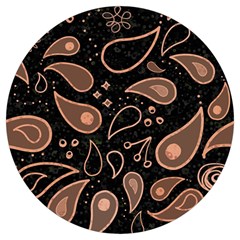 Background Beautiful Decorative Wallpaper Decor Backdrop Digital Graphic Design Trends Unique Style Round Trivet by Bedest