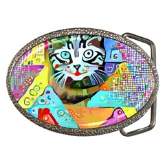 Kitten Cat Pet Animal Adorable Fluffy Cute Kitty Belt Buckles by Maspions