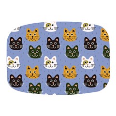 Cat Cat Background Animals Little Cat Pets Kittens Mini Square Pill Box by Maspions