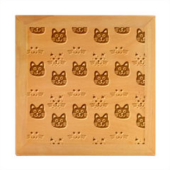 Cat Cat Background Animals Little Cat Pets Kittens Wood Photo Frame Cube by Maspions