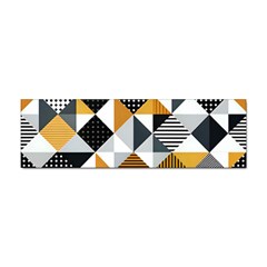 Pattern Tile Squares Triangles Seamless Geometry Sticker Bumper (10 Pack) by Maspions