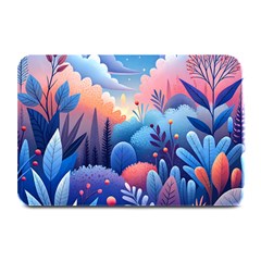 Nature Night Bushes Flowers Leaves Clouds Landscape Berries Story Fantasy Wallpaper Background Sampl Plate Mats by Maspions