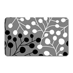 Abstract Nature Black White Magnet (Rectangular) Front