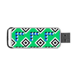 Beauitiful Geometry Portable Usb Flash (one Side) by Sparkle